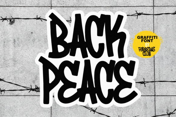 Back Peace: The Display Font That Elevates Digital Brand Identity