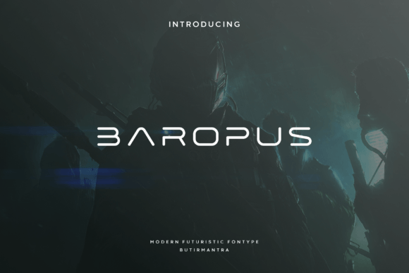 Baropus: A Modern Display Font for Polished Branding