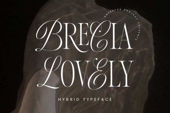 Brecia Lovely: The Premium Display Typeface for High-Impact Campaigns