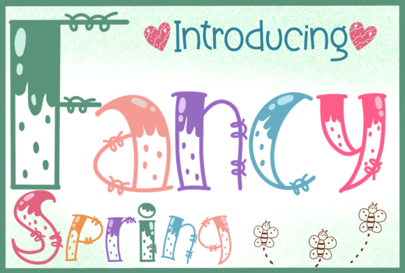 Bringing Whimsy to Life with the Fancy Spring Typeface