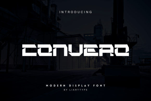Convero Font for Digital Campaigns