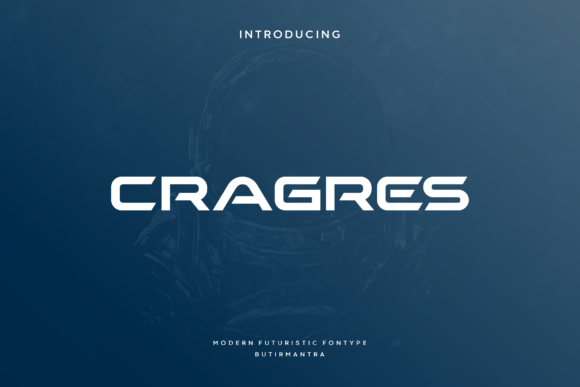 Cragres: A Modern Display Font for Handmade Creations