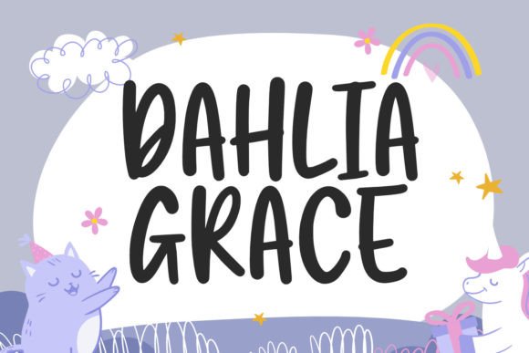 Dahlia Grace: A Handwritten Display Font for Web Design