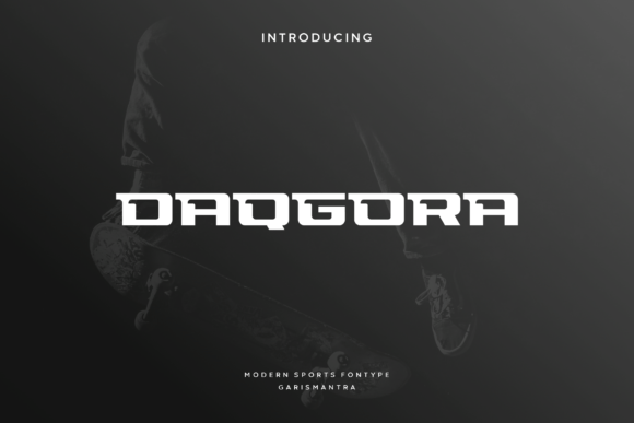 Daqgora: The Sporty Font That Boosts Your Campaigns