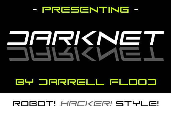 Darknet: The Futuristic Display Font That Elevates Small Business Branding