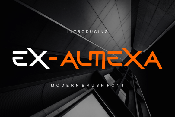 Ex Almexa: A Bold Font for Small Business Branding