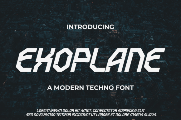 Exoplane Font for a Polished Brand Look