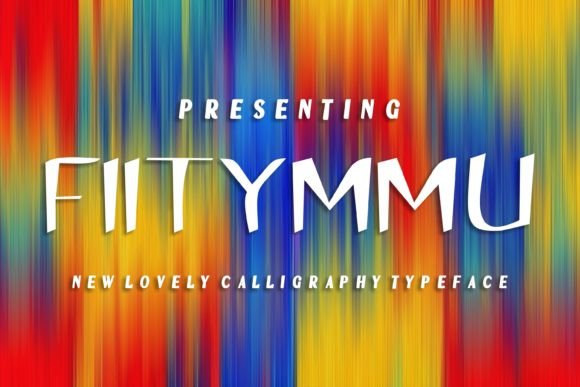 Fiitymmu: A Graceful Display Font for Editorial Design