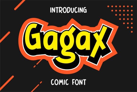 Gagax Font for Handmade Creations
