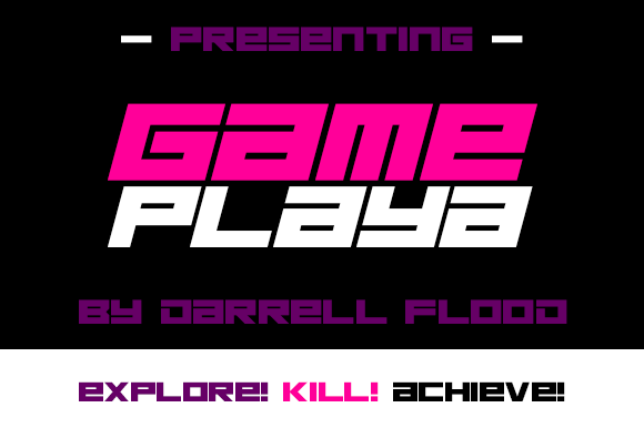 Game Playa: A Futuristic Font for Bold Campaigns