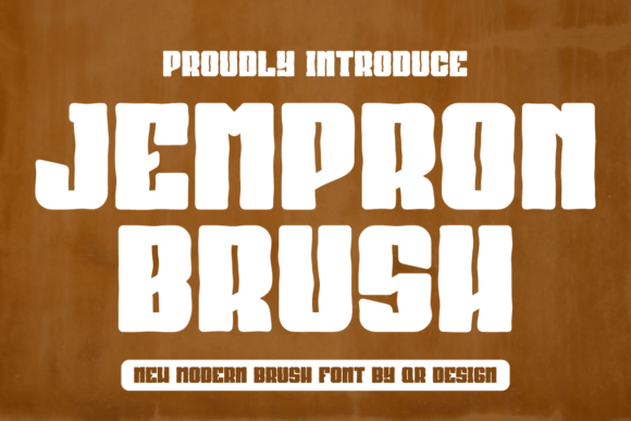 Jempron Brush: The Bold Typeface That Transformed My Brand Identity