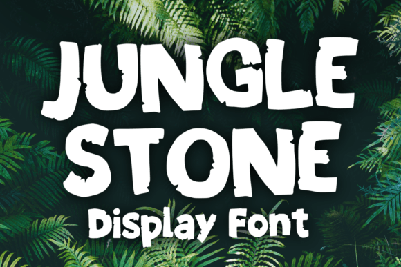 Jungle Stone: A Playful Display Font for Web Projects