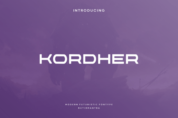 Kordher Font Review: A Modern Typeface for Bold Branding