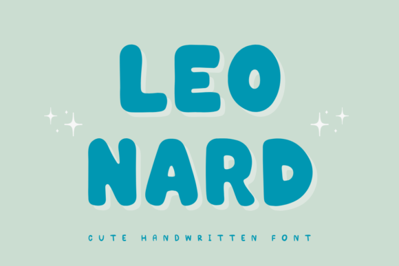 Leonard: A Handwritten Display Font for Warm Editorial Design