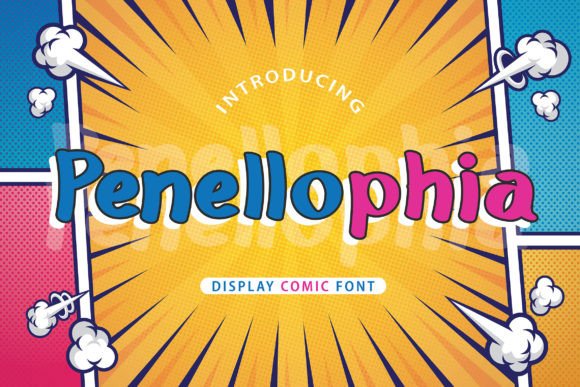 Penellophia: A Playful Display Font for Editorial Creativity
