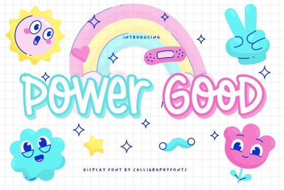 Power Good: A Playful Font for Digital Branding