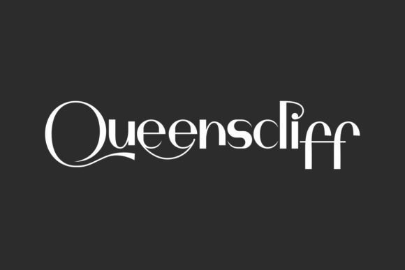Queenscliff: A Feminine Display Font for Elegant Editorial Design