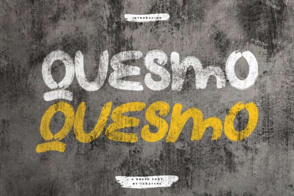 Quesmo: The Bold Display Font That Elevates Handmade Branding