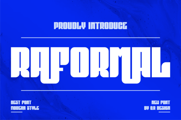 Raformal: The Bold Display Typeface for Modern Web Design