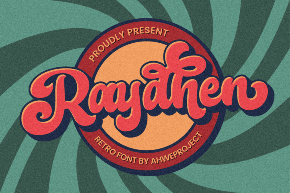 Raydhen: A Retro-Style Display Font for Web Design