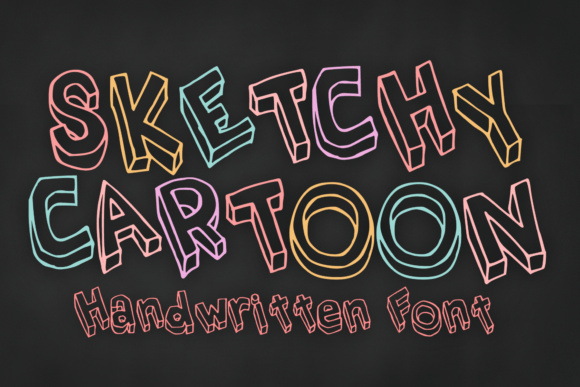 Sketchy Cartoon: A Fun Font for Business Branding