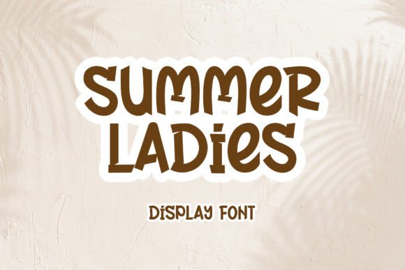 Summer Ladies Font for Web Design Projects