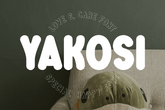 Yakosi: The Cheerful Display Typeface That Elevates Handmade Goods